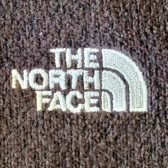 The North Face Quarter Zip Black and Gray Fleece Pullover Men's Size M - Picture 6 of 7